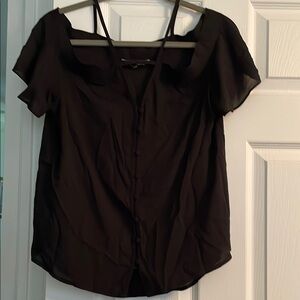 Express Black Camisole Top with Sleek Design